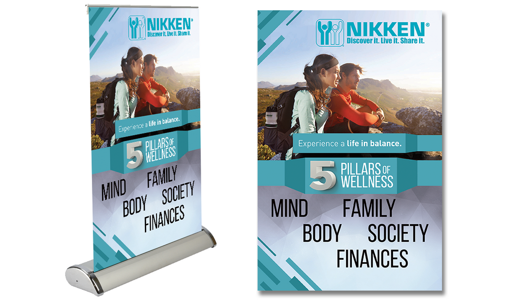 Mini-Retractable Banner Stand