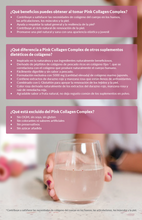 Pink Collagen Complex Bi-Fold Brochure - SPANISH