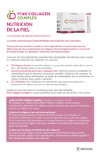 Pink Collagen Complex Bi-Fold Brochure - SPANISH