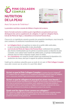 Pink Collagen Complex Bi-Fold Brochure - FRENCH